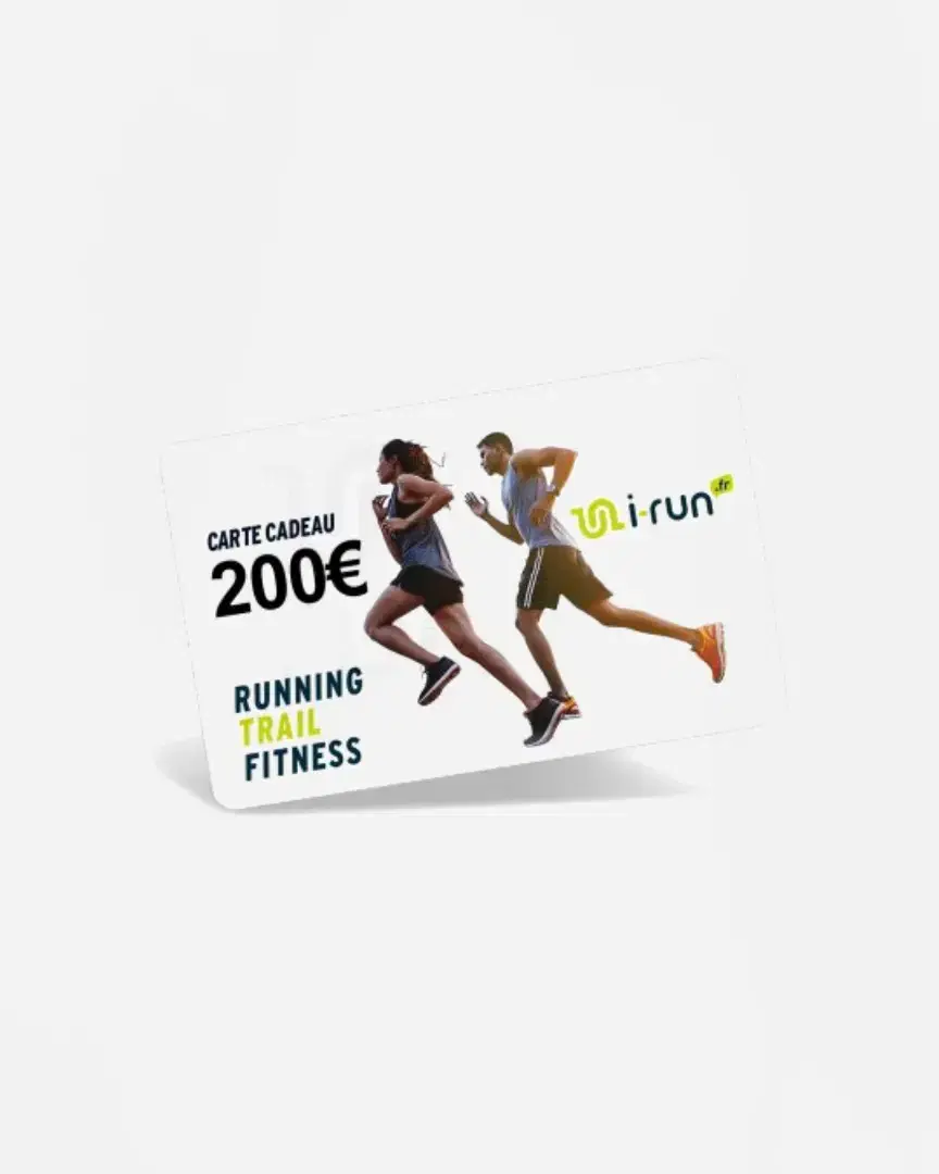 Carte cadeau i-Run.fr 200€ - Unisex (4) au meilleur prix !